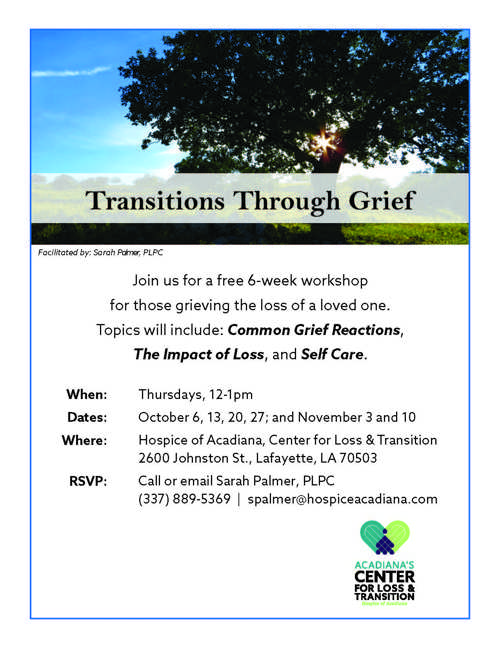 Transitions Through Grief